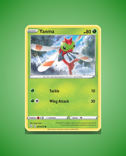 Collector’s Guide: Yanma (Shining Fates #1)