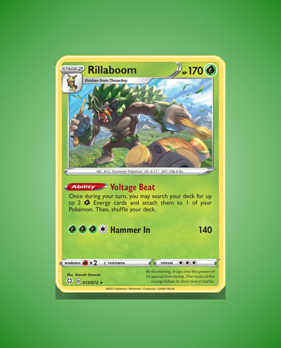 Collector’s Guide: Rillaboom (Shining Fates #13)