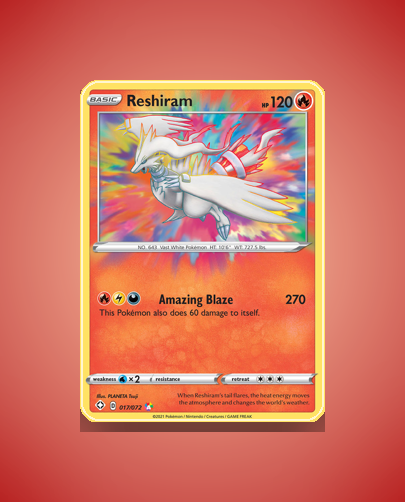 Collector’s Guide: Reshiram (Shining Fates #17)