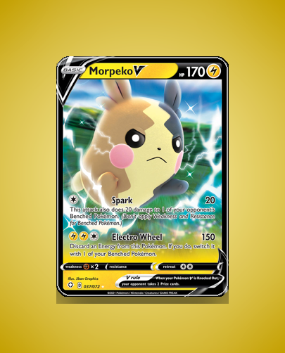 Collector’s Guide: Morpeko V (Shining Fates #37)
