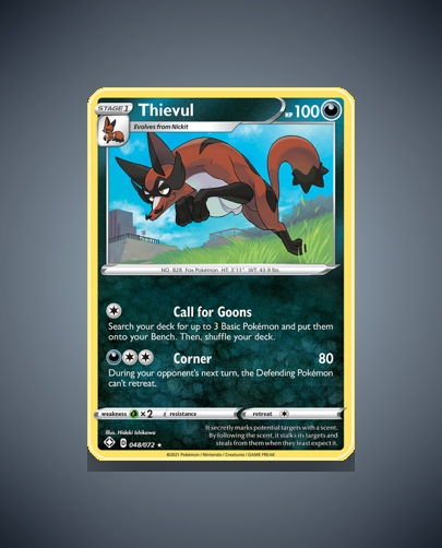 Collector’s Guide: Thievul (Shining Fates #48)