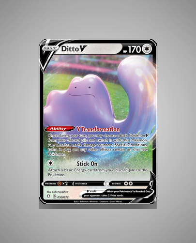 Collector’s Guide: Ditto V (Shining Fates #50)