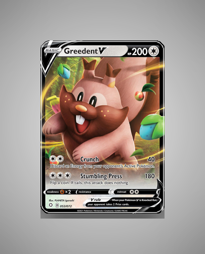 Greedent V (Shining Fates) #53