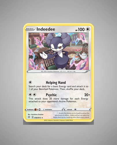 Indeedee (Shining Fates) #56