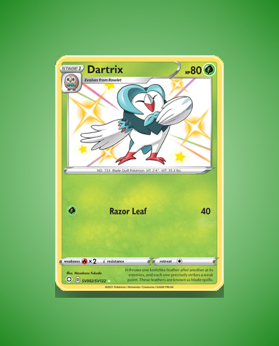 Dartrix (Shining Fates Shiny Vault) #SV002