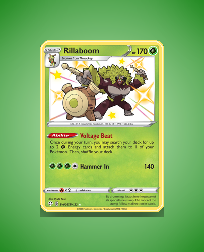Rillaboom (Shining Fates Shiny Vault) #SV006