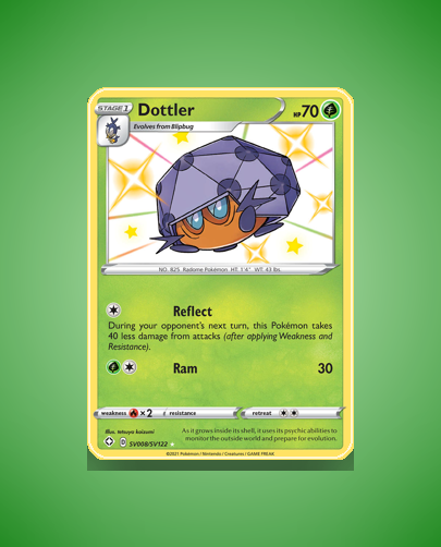 Collector’s Guide: Dottler (Shining Fates Shiny Vault #SV008)