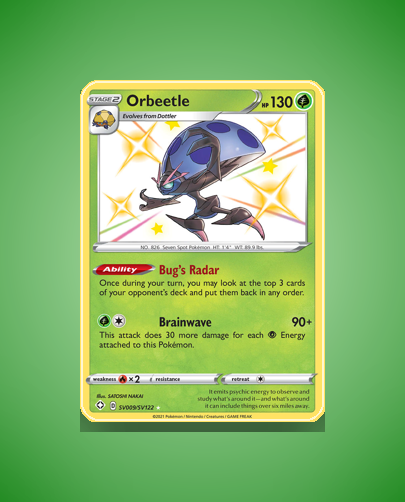 Orbeetle (Shining Fates Shiny Vault) #SV009