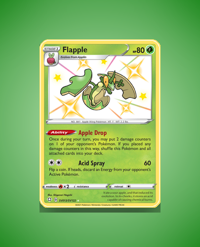 Flapple (Shining Fates Shiny Vault) #SV013