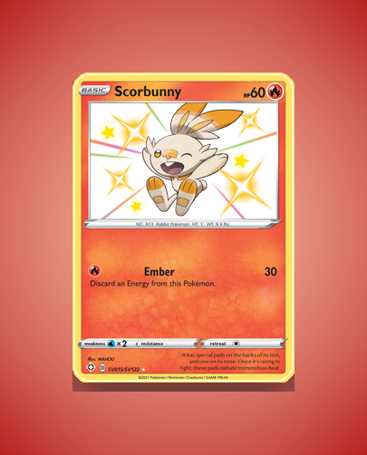 Scorbunny (Shining Fates Shiny Vault) #SV015