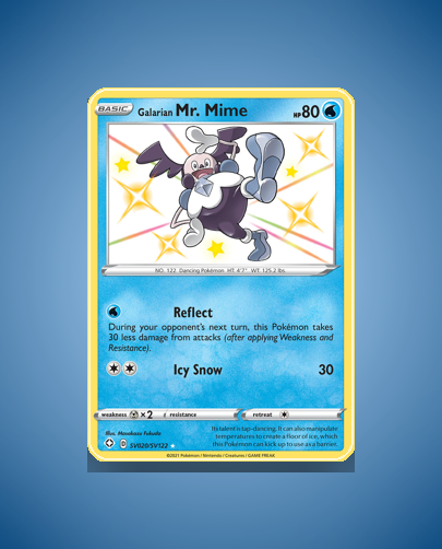Galarian Mr. Mime (Shining Fates Shiny Vault) #SV020