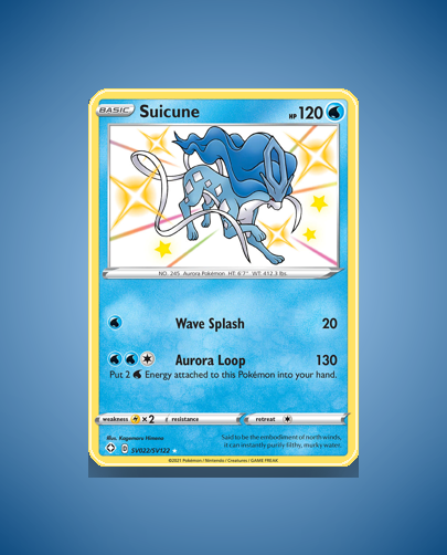 Collector’s Guide: Suicune (Shining Fates Shiny Vault #SV022)