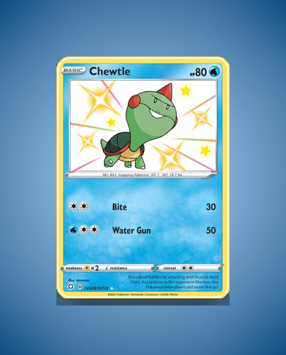 Chewtle (Shining Fates Shiny Vault) #SV028