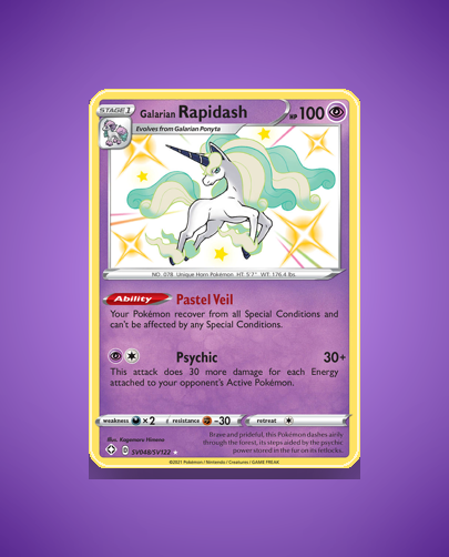 Galarian Rapidash (Shining Fates Shiny Vault) #SV048