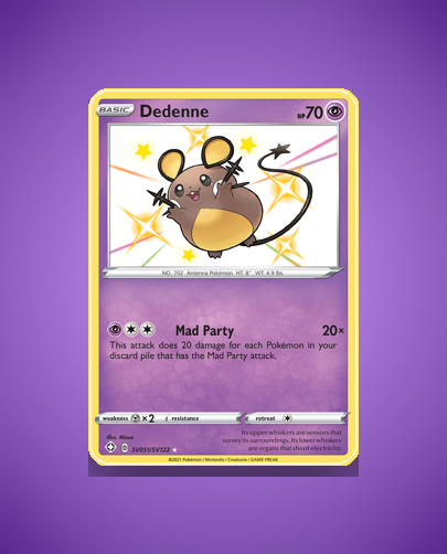 Dedenne (Shining Fates Shiny Vault) #SV051
