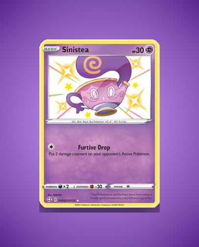 Collector’s Guide: Sinistea (Shining Fates Shiny Vault #SV052)