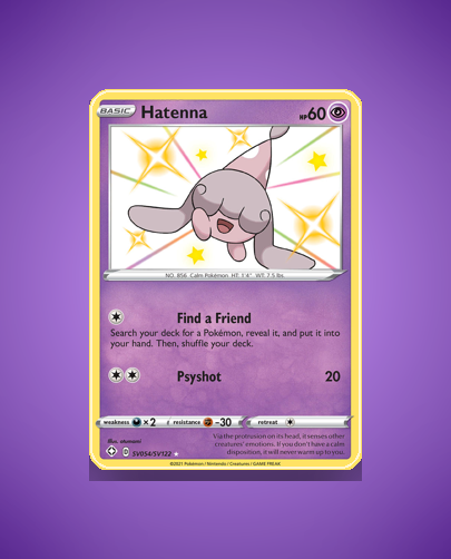 Hatenna (Shining Fates Shiny Vault) #SV054