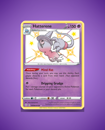 Hatterene (Shining Fates Shiny Vault) #SV056