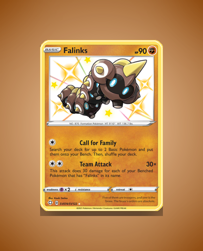 Collector’s Guide: Falinks (Shining Fates Shiny Vault #SV074)
