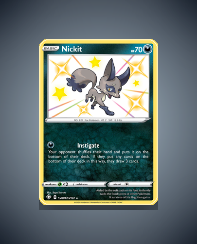 Nickit (Shining Fates Shiny Vault) #SV081