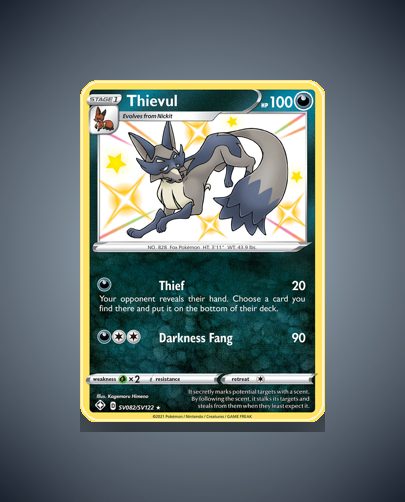 Thievul (Shining Fates Shiny Vault) #SV082