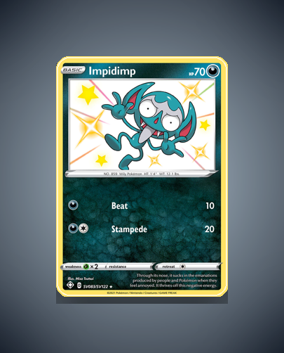 Collector’s Guide: Impidimp (Shining Fates Shiny Vault #SV083)