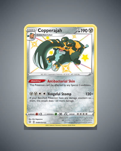 Copperajah (Shining Fates Shiny Vault) #SV091