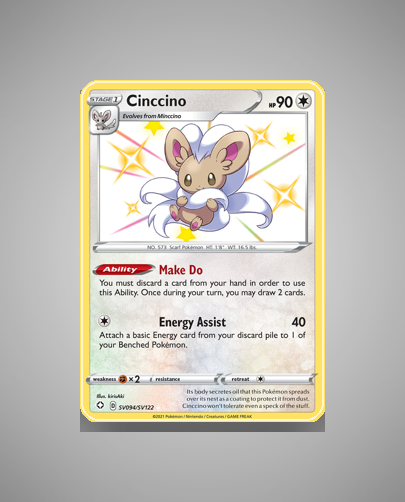 Cinccino (Shining Fates Shiny Vault) #SV094