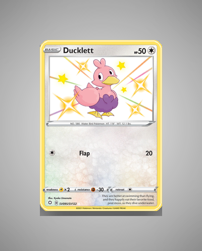 Ducklett (Shining Fates Shiny Vault) #SV095