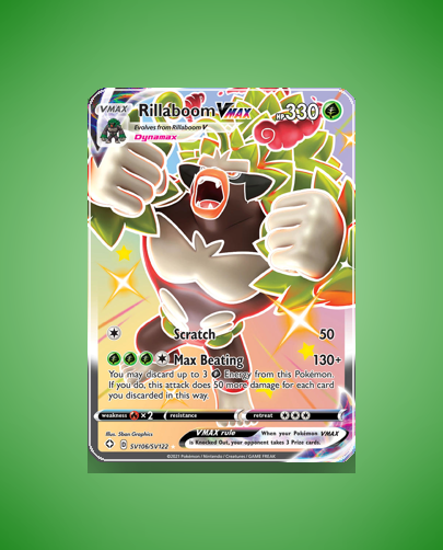 Collector’s Guide: Rillaboom VMAX (Shining Fates Shiny Vault #SV106)