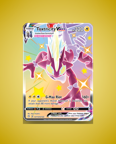 Collector’s Guide: Toxtricity VMAX (Shining Fates Shiny Vault #SV113)