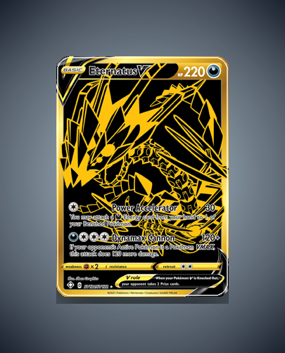 Eternatus V (Shining Fates Shiny Vault) #SV121