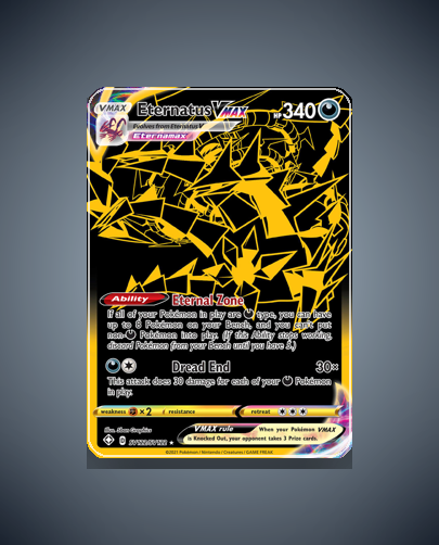 Eternatus VMAX (Shining Fates Shiny Vault) #SV122