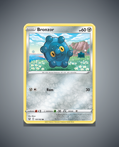 Bronzor (Battle Styles) #101