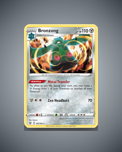Bronzong (Battle Styles) #102