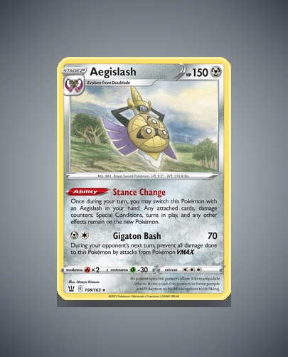 Aegislash (Battle Styles) #108