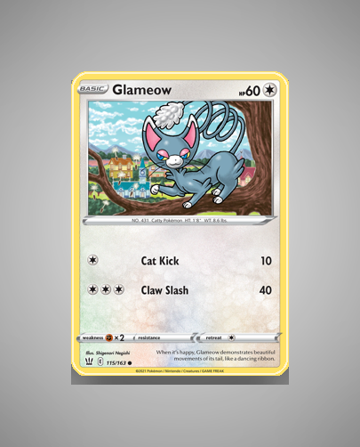 Collector’s Guide: Glameow (Battle Styles #115)