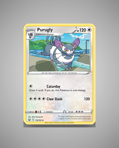 Purugly (Battle Styles) #116