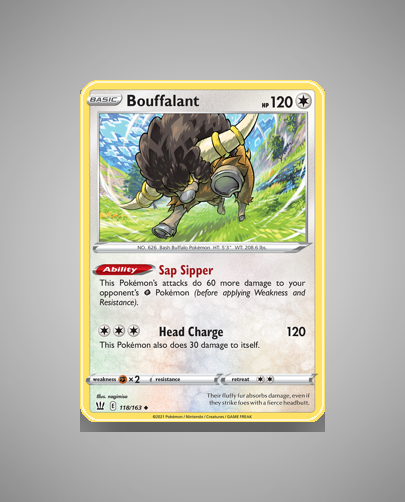 Bouffalant (Battle Styles) #118