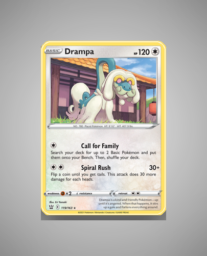 Drampa (Battle Styles) #119