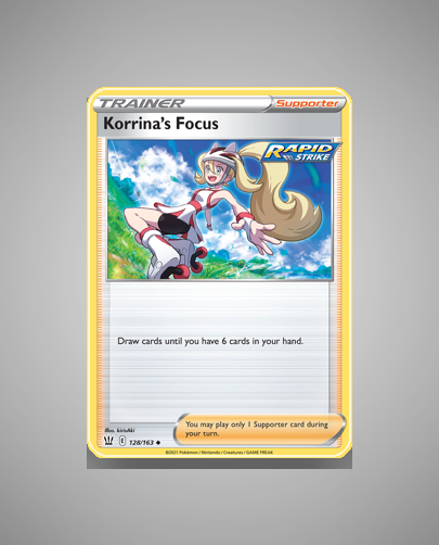Korrina's Focus (Battle Styles) #128
