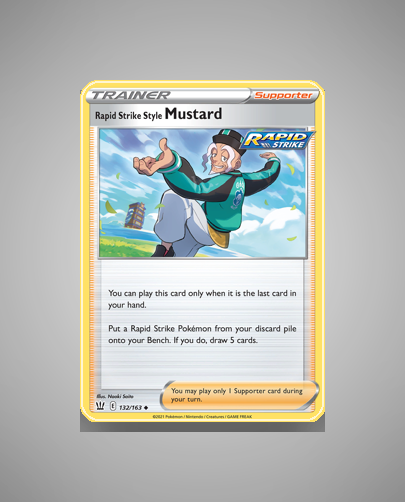 Rapid Strike Style Mustard (Battle Styles) #132