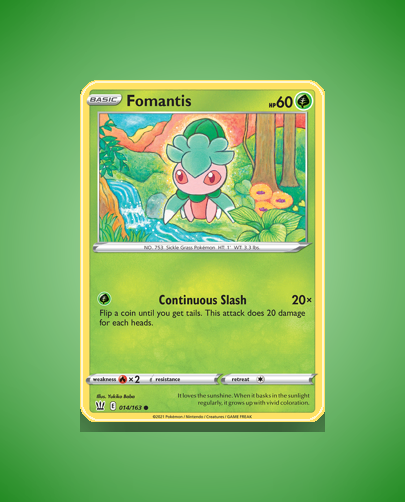 Collector’s Guide: Fomantis (Battle Styles #14)
