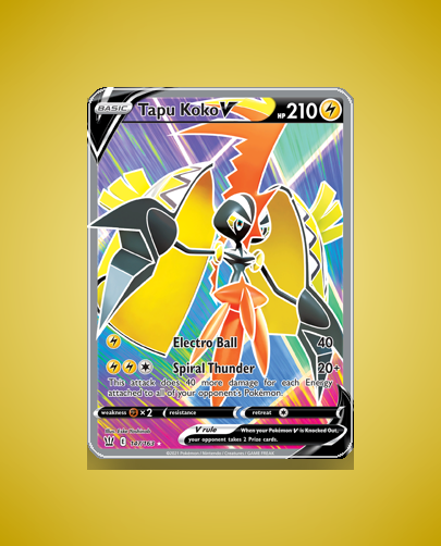 Tapu Koko V (Battle Styles) #147