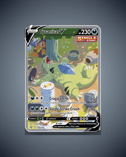 Tyranitar V (Battle Styles) #155
