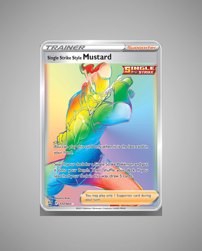 Collector’s Guide: Single Strike Style Mustard (Battle Styles #177)