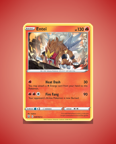 Entei (Battle Styles) #20