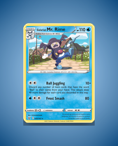 Galarian Mr. Rime (Battle Styles) #35
