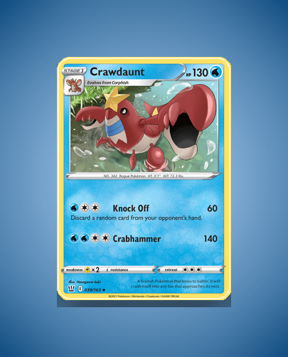 Collector’s Guide: Crawdaunt (Battle Styles #39)