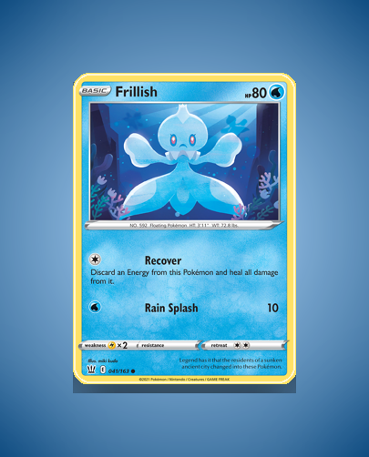 Collector’s Guide: Frillish (Battle Styles #41)